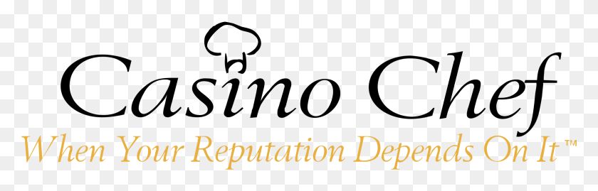 2331x625 Casino Chef Logo Transparent Calligraphy, Text, Alphabet, Symbol HD PNG Download