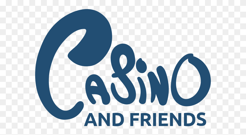 601x402 Casinoandfriends Review And Bonus Casino And Friends Logo, Text, Alphabet, Number HD PNG Download
