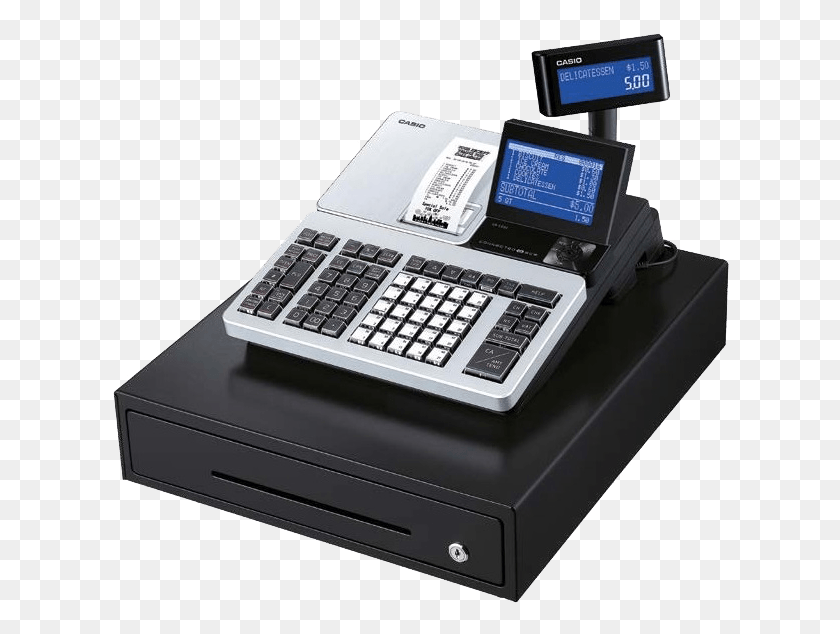 624x574 Casio Sr S500 Cash Register, Computer Keyboard, Computer Hardware, Keyboard HD PNG Download