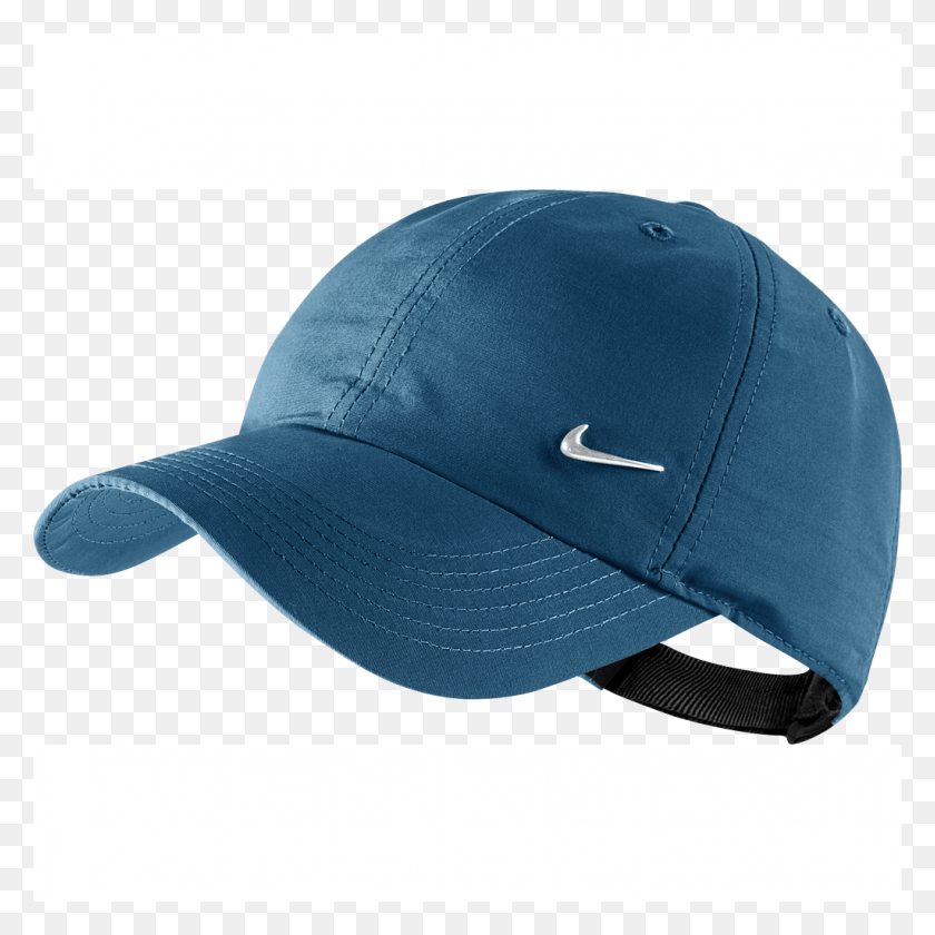1024x1024 Casquette Nike Metal Swoosh Bleu, Clothing, Apparel, Baseball Cap HD PNG Download