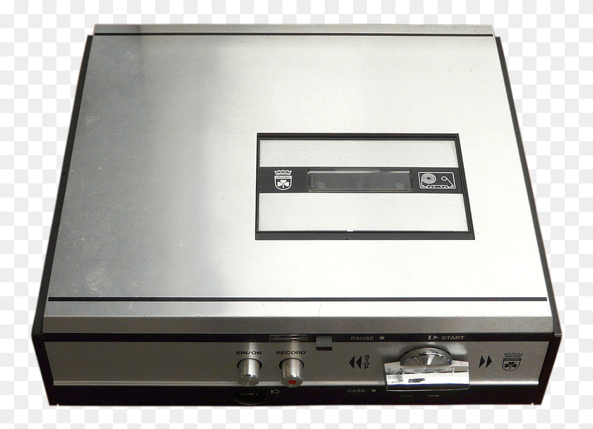 757x548 Cassette Recorder Retro Vintage Cassette Recorder Cassette Deck, Electronics, Tape Player, Monitor HD PNG Download