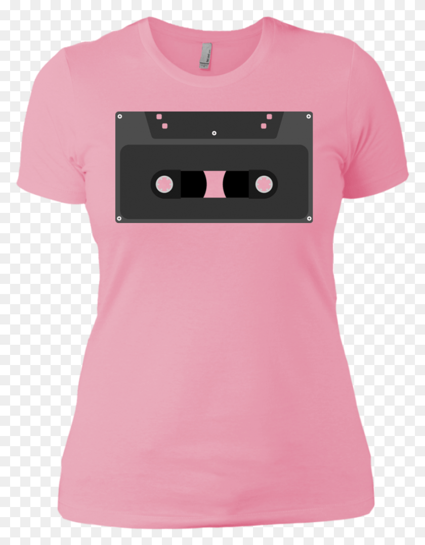879x1144 Cassette Tape Shirt, Clothing, Apparel, Electronics HD PNG Download