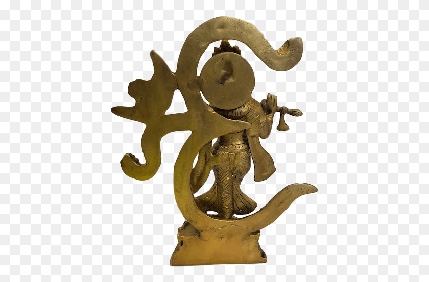 407x493 Cast Brass Krishna The Embodiment Of Love Depicted Bronze Sculpture, Statue, Fire Hydrant HD PNG Download