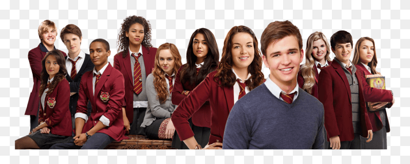 1280x456 Cast Social Group, Person, Tie, Female HD PNG Download