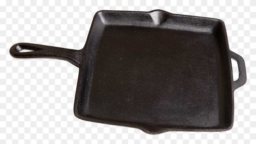 1965x1046 Castiron Cookware Frying Pan Cast Iron Metal Rectangle, Frying Pan, Wok, Wallet HD PNG Download