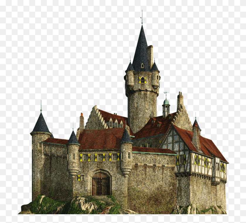 731x704 Castle, Tower, Architecture, Building HD PNG Download