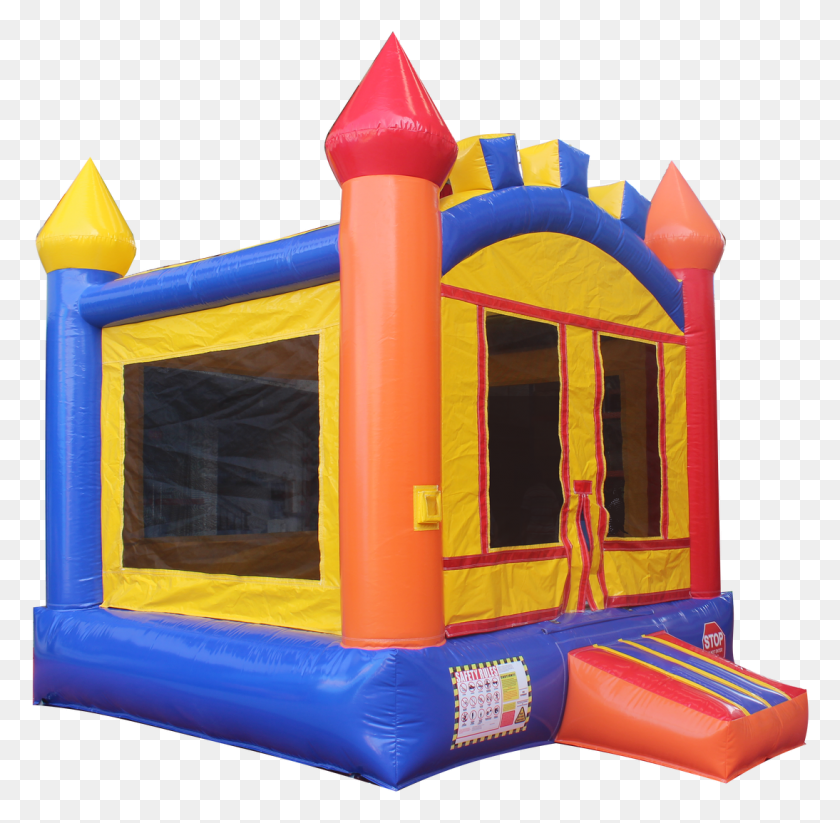 1094x1071 Castle Bounce House Inflatable, Crib, Furniture HD PNG Download