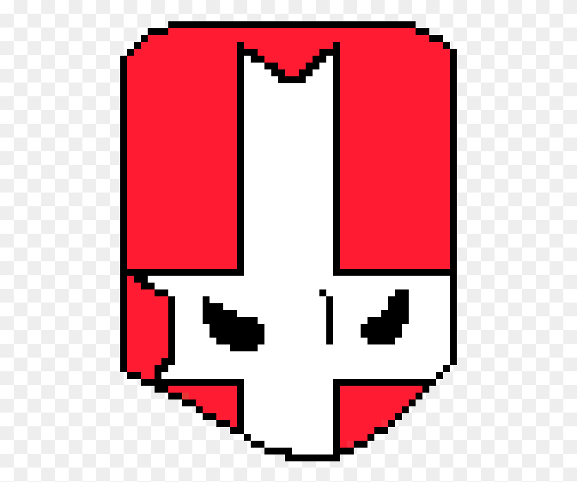 491x641 Castle Crashers Red Knight Rounded Cube Pixel Art, Text, Number, Symbol HD PNG Download