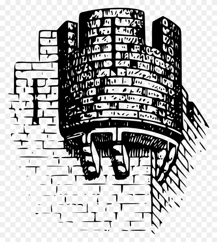 1138x1280 Castle Defence Defense Fort Image Castle Tower, Gray, World Of Warcraft HD PNG Download