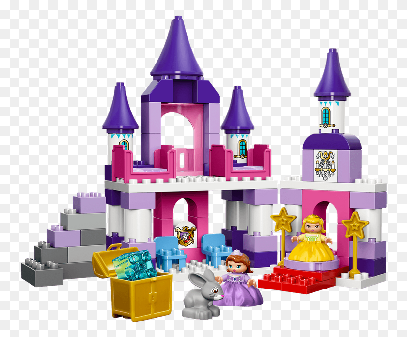 760x635 Замок Софии Первой Софии Lego Duplo, Фиолетовый, Городской, Графика Hd Png Скачать