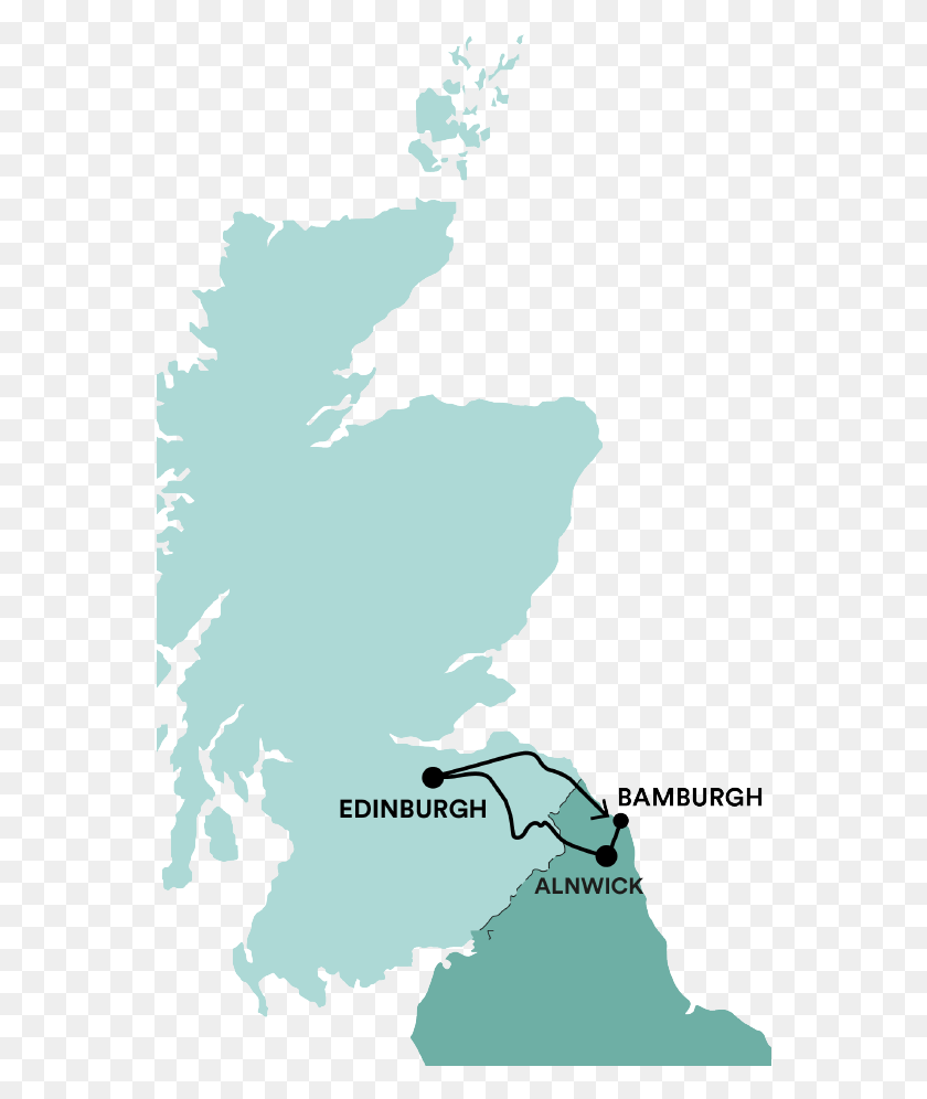 558x936 Castles Amp Broomsticks Tour Map Edinburgh On Map Of Scotland, Nature, Outdoors HD PNG Download