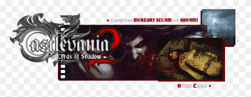 1300x440 Castlevania Lords Of Shadow, Poster, Advertisement, Text HD PNG Download