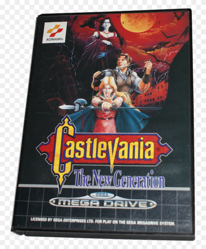 759x956 Castlevania The New Generation Mega Drive, Poster, Advertisement, Person HD PNG Download