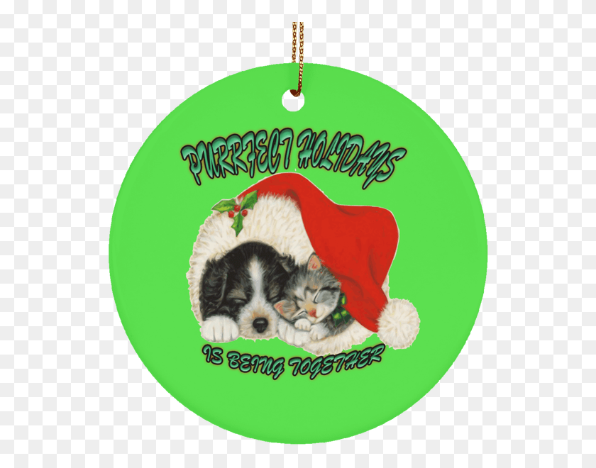 540x600 Cat Christmas Ornaments Dog And Cat Tree Ornaments, Puppy, Pet, Canine Descargar Hd Png