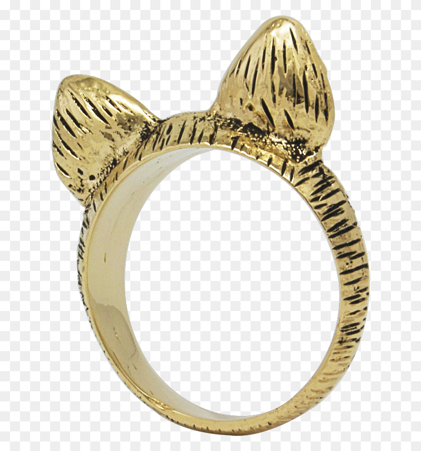 636x839 Cat Ears Ring Engagement Ring, Gold, Accessories, Accessory HD PNG Download