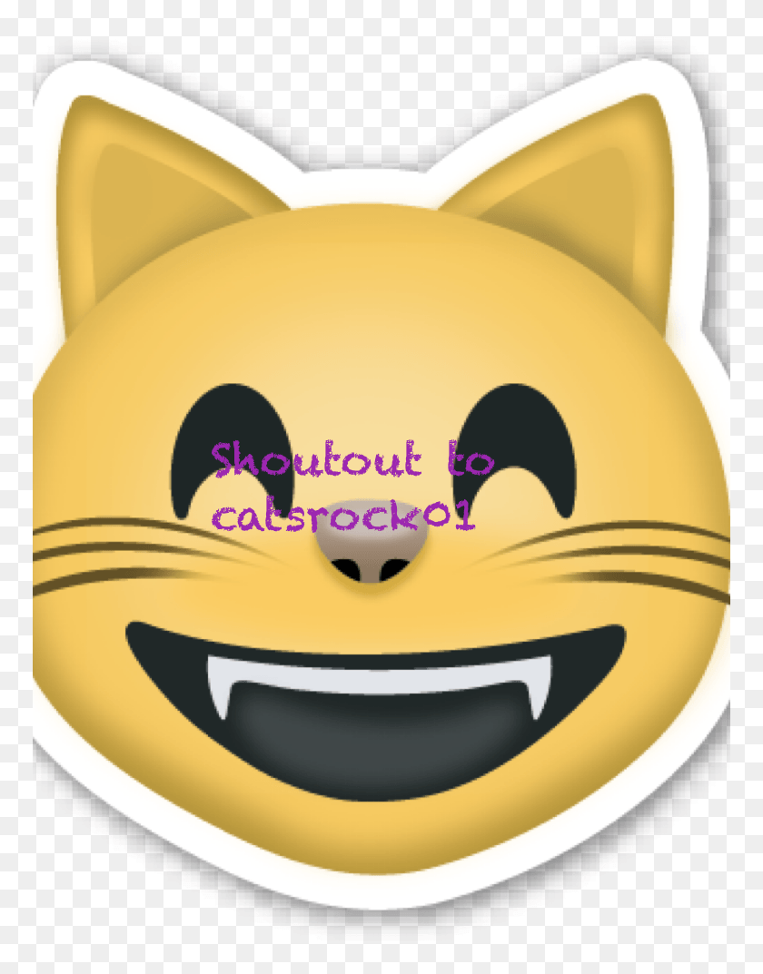 769x1013 Cat Emoji Emoticones De Whatsapp Gatito, Label, Text, Plush HD PNG Download