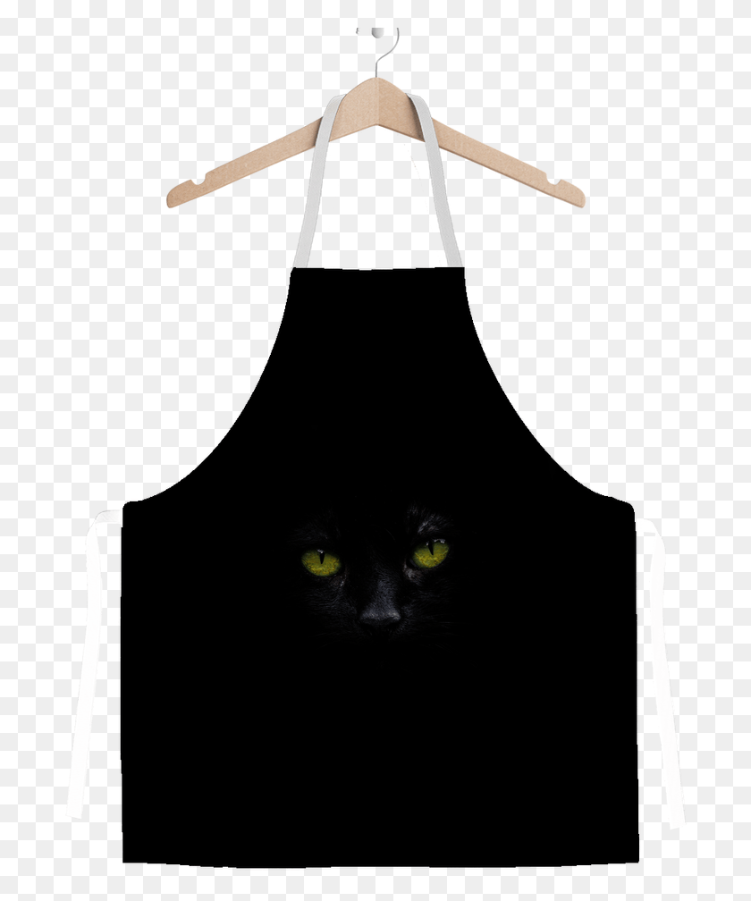 699x948 Los Ojos De Gato Ufeff 3D Delantal Gato Negro, Mascota, Mamífero, Animal Hd Png