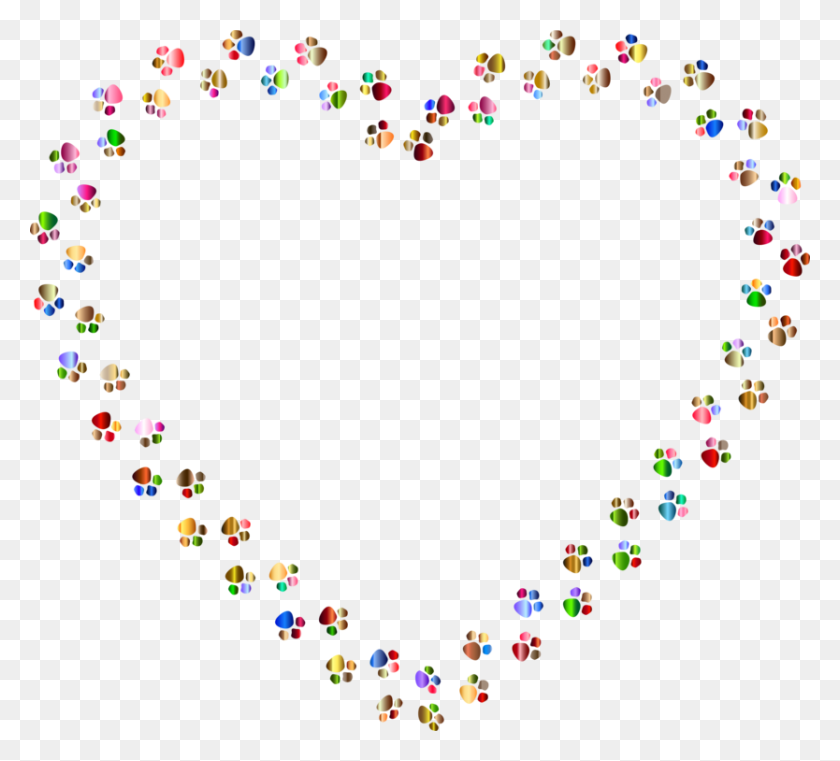 834x750 Descargar Png Cat Happy Paws Missoula Dog Printing Colorful Paw Print Heart, Texto, Accesorios, Accesorio Hd Png
