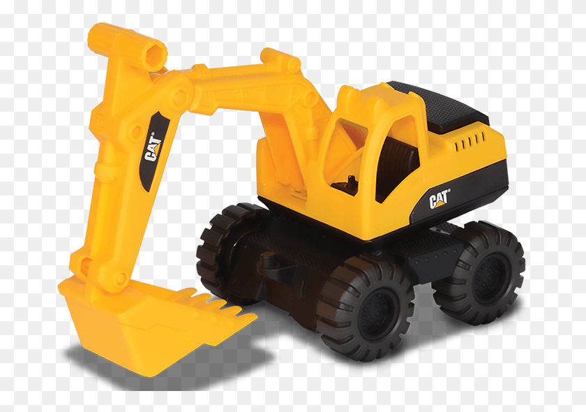 679x530 Descargar Png Cat Mini Excavadora De Juguete, Tractor, Vehículo, Transporte Hd Png