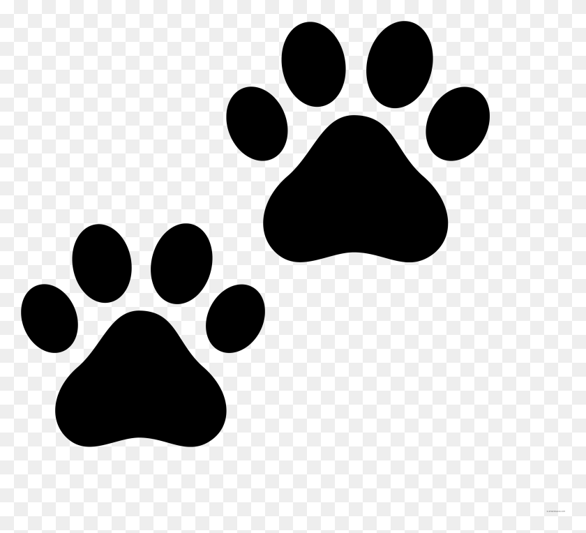 3661x3308 Cat Paw Dog Clip Art Cat Paw Print, Gray, World Of Warcraft HD PNG Download