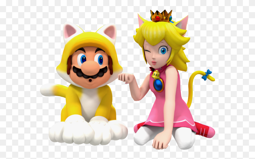 580x464 Cat Peach X Mario, Person, Human, Toy HD PNG Download