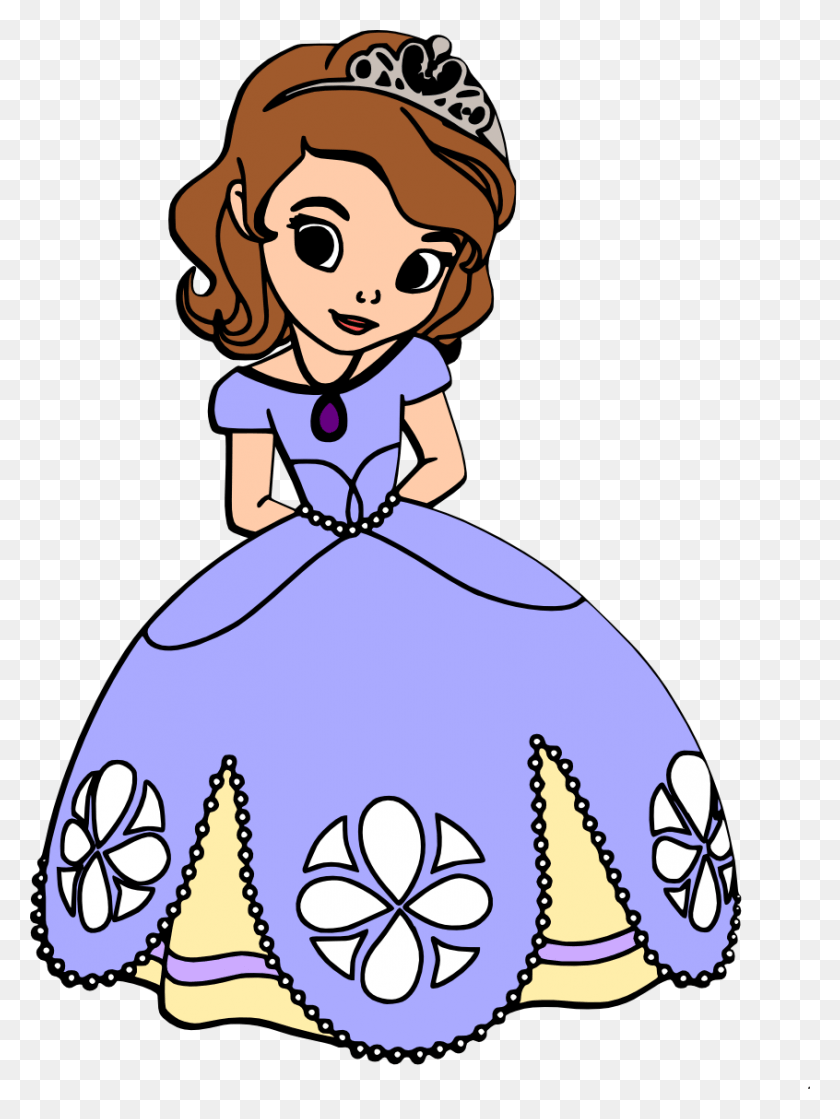 846x1149 Cat Print Clipart Dog Sofia The First Svg, Sewing, Female HD PNG Download