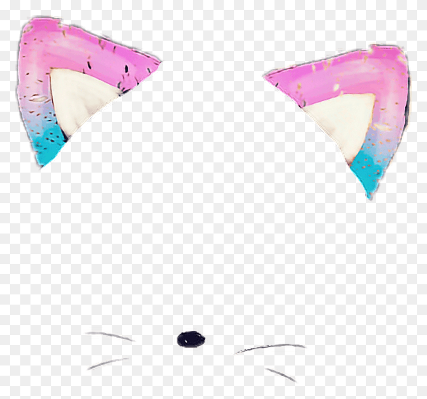 1024x954 Cat Sticker Cat Ears Snapchat Filter, Toy, Kite, Clothing HD PNG Download