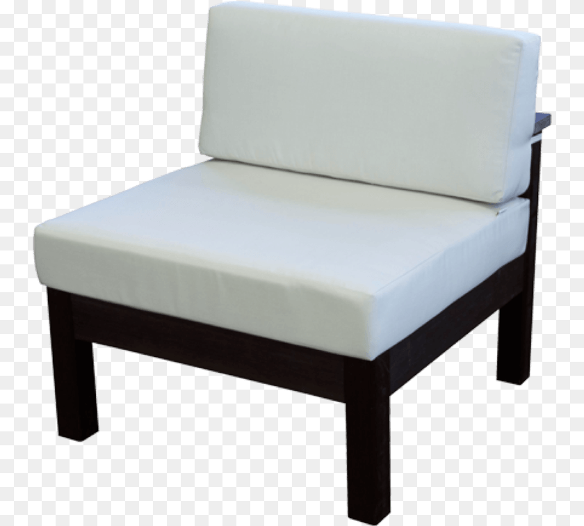 748x756 Catalina Armless Chair Sleeper Chair, Furniture, Cushion, Home Decor, Foam Clipart PNG