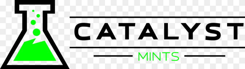 1250x355 Catalyst Mints Logo, Lighting Sticker PNG