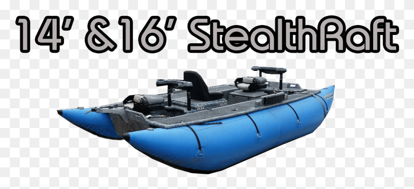 1045x435 Cataraft Stealthcraft Raft Rigid Hulled Inflatable Boat, Submarine, Vehicle, Transportation HD PNG Download