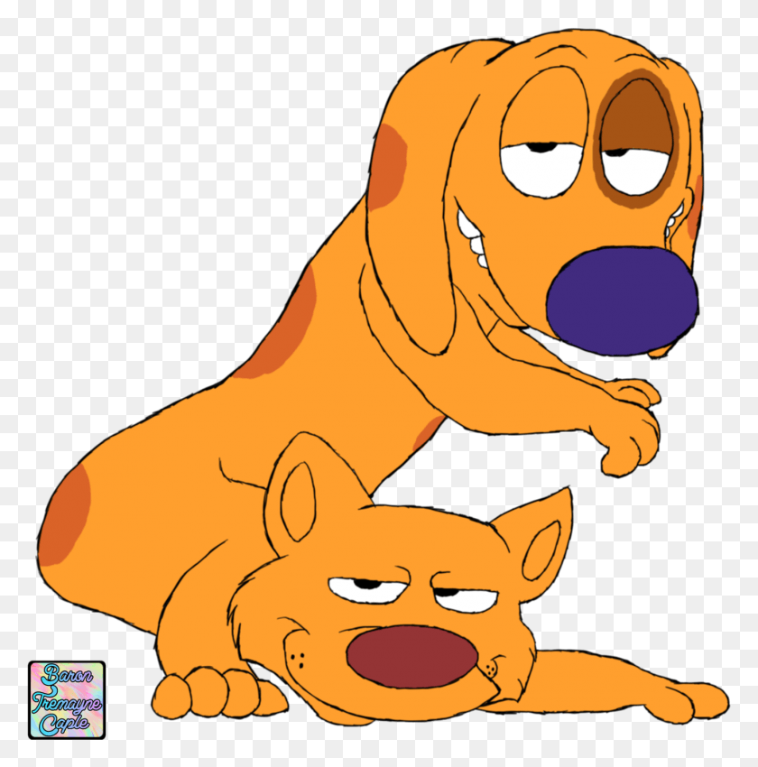 1379x1397 Catdog Cartoon, Animal, Mammal, Pet HD PNG Download