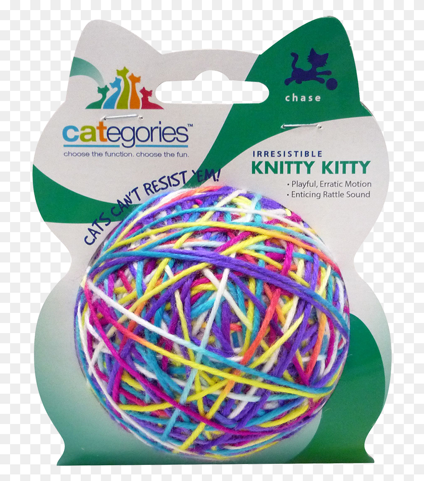 715x893 Categories Cat Toys Categories Cat Toys Knitty Kitty Brinquedo De L Para Gato, Yarn, Wool, Purple HD PNG Download