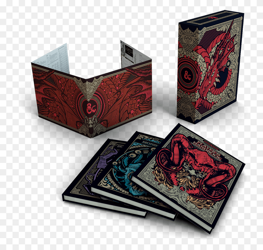 762x738 Категории Dungeons Amp Dragons Core Rulebooks Подарочный Набор, Книга, Волшебник, Исполнитель Hd Png Скачать