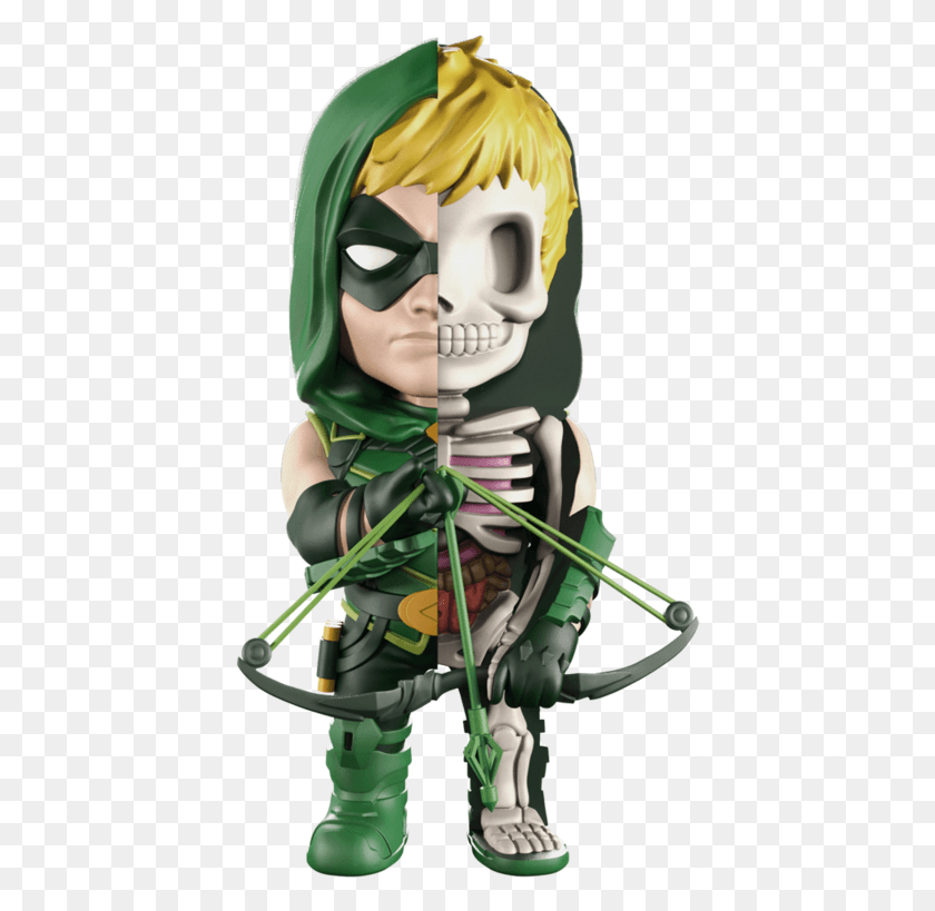 418x759 Categories Green Arrow Xxray, Toy, Person, Human HD PNG Download