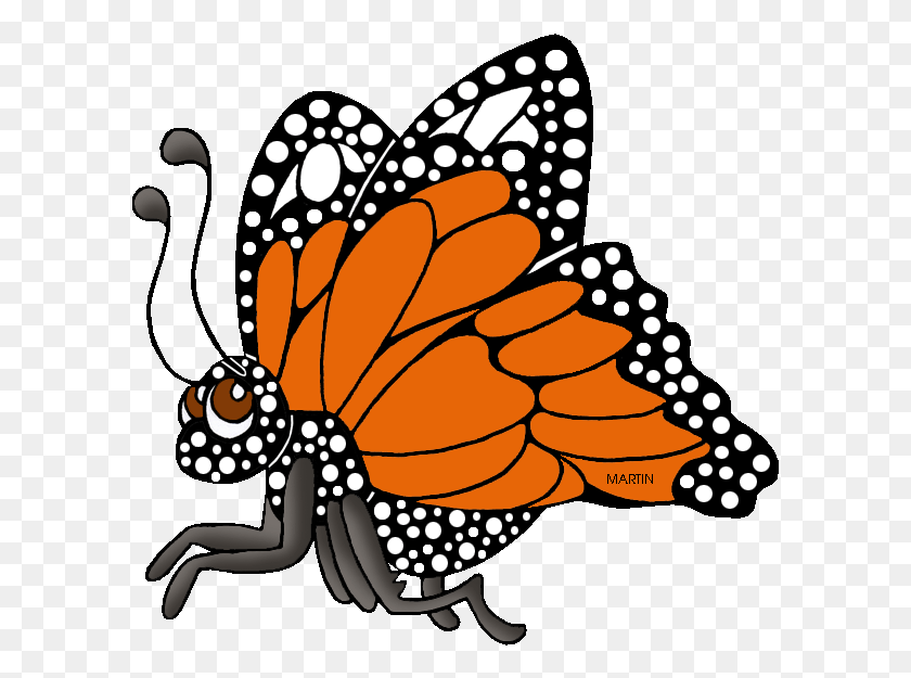 597x565 Categories Of State Insect Of Illinois Monarch 97kb Animal Clipart, Graphics, Invertebrate HD PNG Download