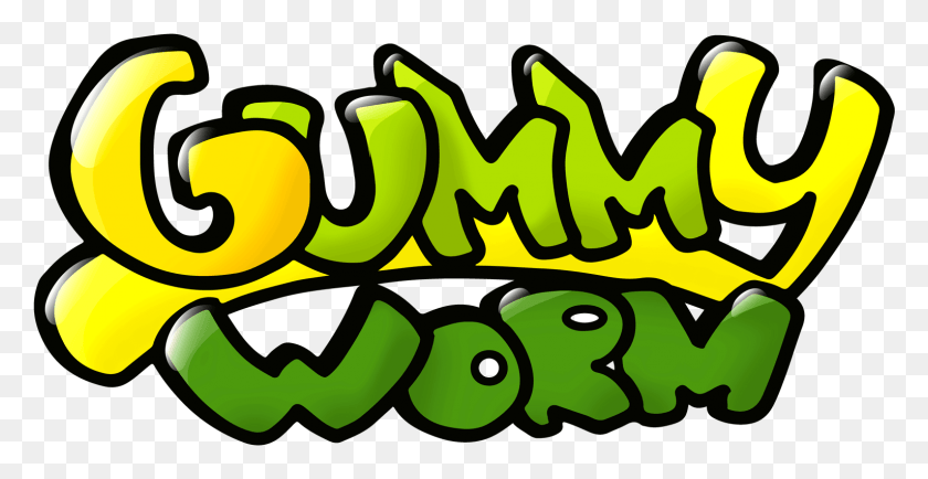1531x736 Категория Архив Для Развлечения Дети Gummy Logo Gummy Worm Games, Текст, Алфавит, Символ Hd Png Скачать