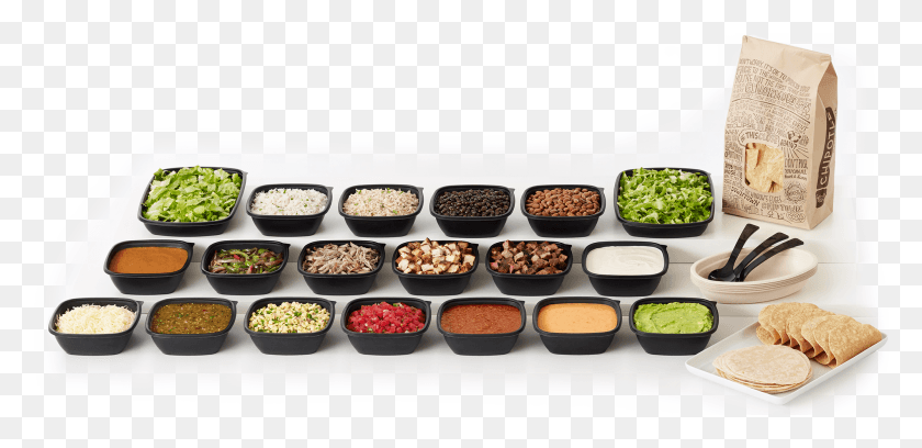2000x893 Catering Triple For Shown Transparent Background Chipotle Catering, Plant, Food, Produce HD PNG Download