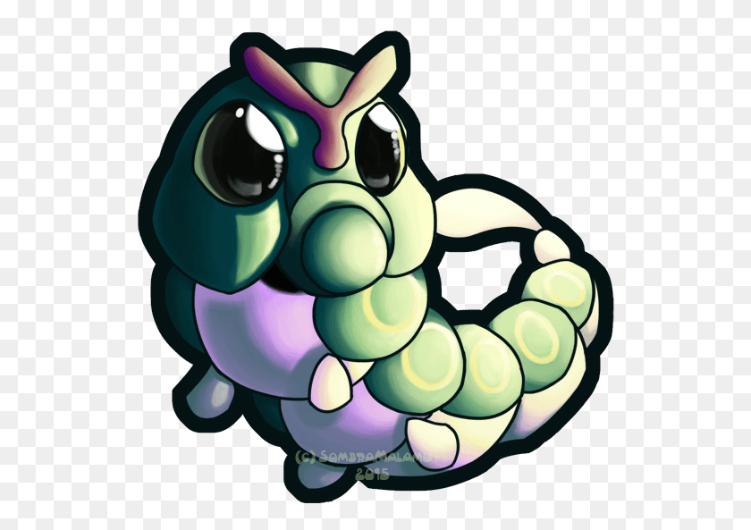 534x533 Caterpie Cartoon, Graphics, Animal HD PNG Download