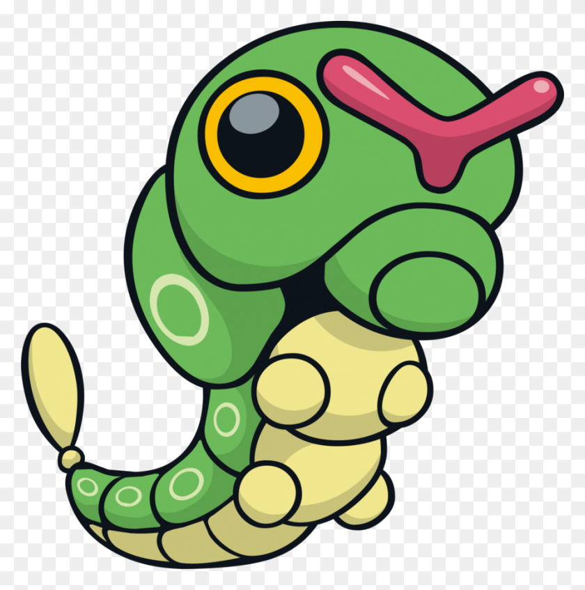 890x898 Caterpie Clipart Caterpie Clipart Pokemon Caterpie, Face, Photography HD PNG Download