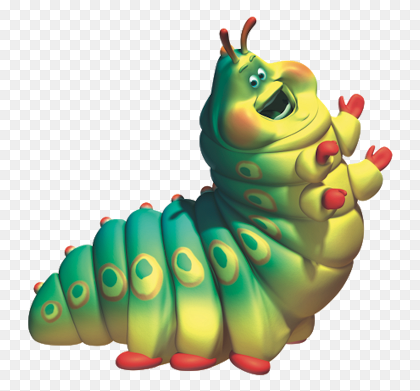 733x722 Caterpillar Bugs Life, Toy, Animal, Invertebrate HD PNG Download