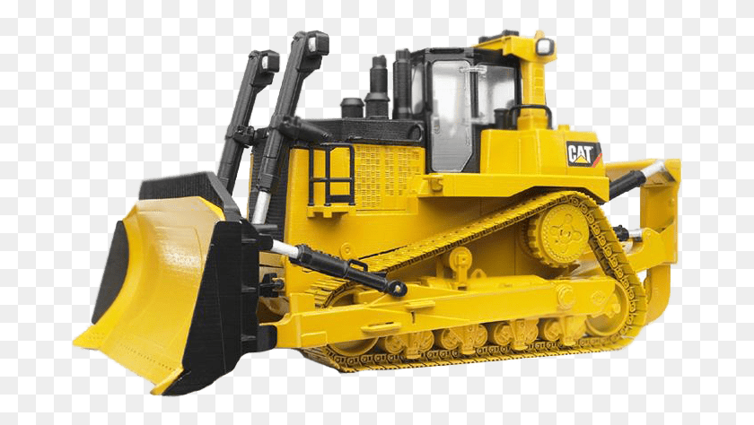 683x414 Descargar Png Caterpillar Bulldozer Bruder Bulldozer, Tractor, Vehículo, Transporte Hd Png