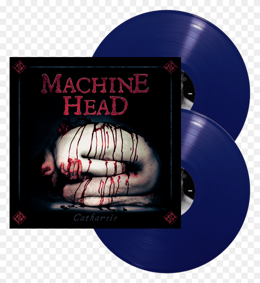 911x997 Catharsis Dark Blue Vinyl Import Machine Head Catharsis Lyrics, Disk, Dvd, Hand HD PNG Download