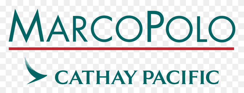 4071x1358 Cathay Pacific Marco Polo Marco Polo Club Logo, Word, Text, Symbol HD PNG Download