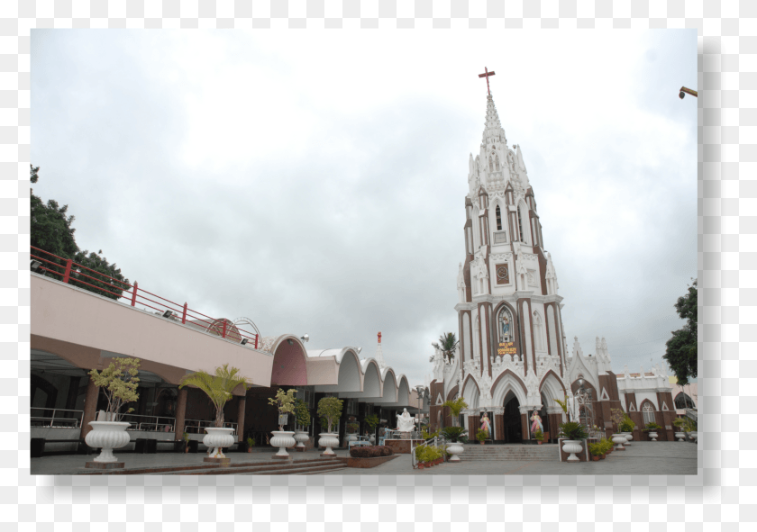 775x531 Descargar Png Catedral Basílica Ernakulam Kerala Basílica De Santa María Bangalore, Torre, Arquitectura Hd Png