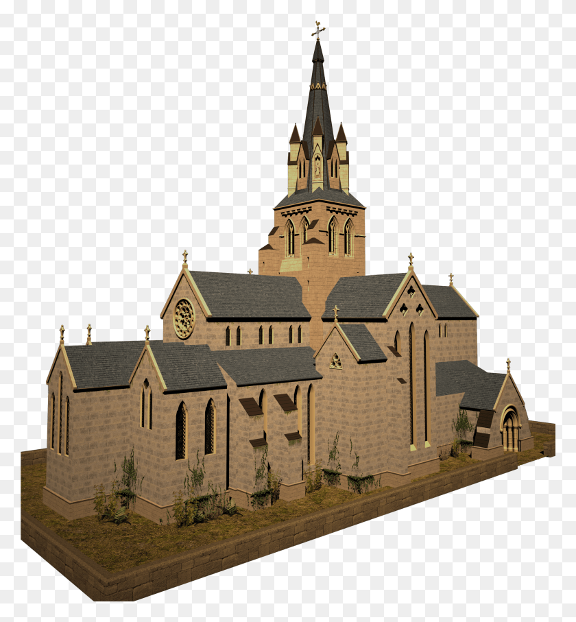 2501x2716 Cathedral Church Of Saint Barnabas HD PNG Download