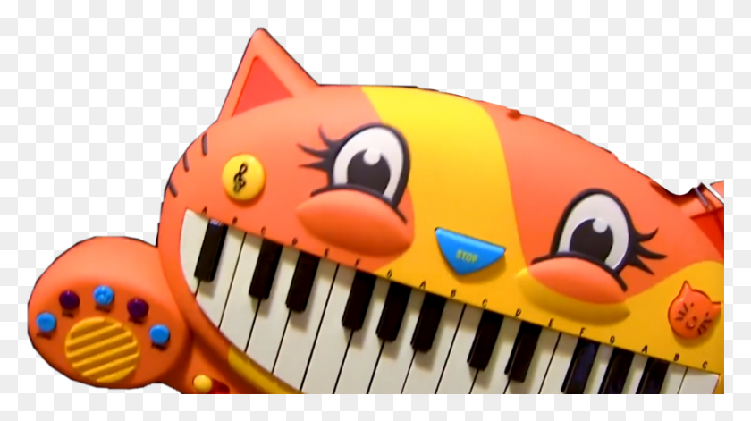 1024x540 Catpiano Jeffy Sml Sll Jeffytherapper Jeffytherapper2 Animal Figure, Electronics, Toy, Keyboard HD PNG Download
