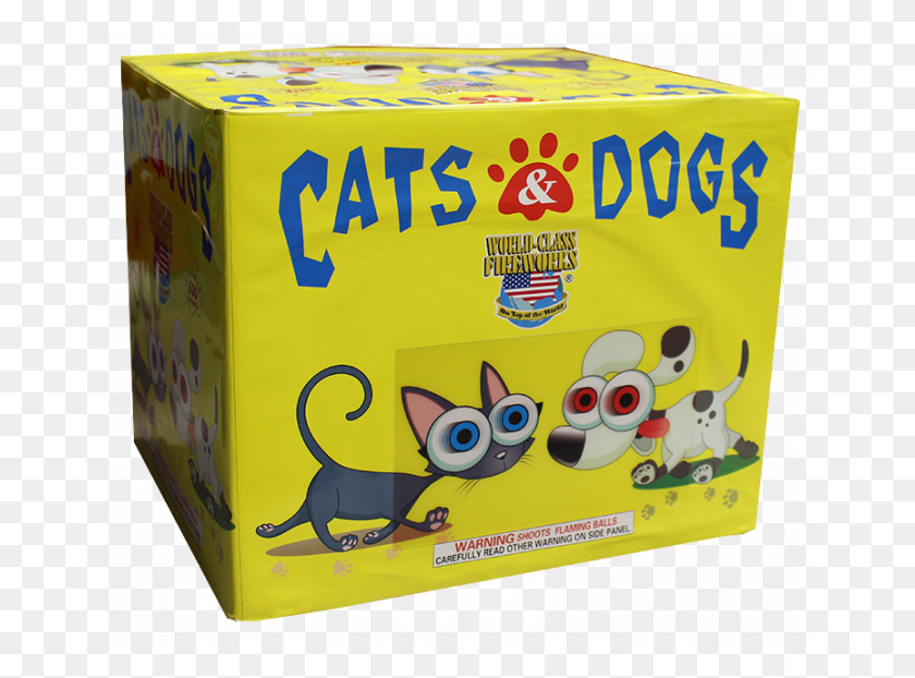 650x562 Cats And Dogs Firework Mouse, Box, Cardboard, Carton HD PNG Download