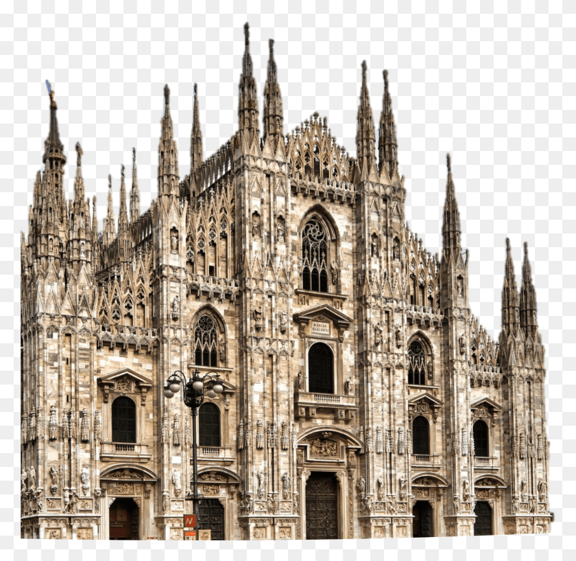 3304x3209 Cattedrale Milano HD PNG Download