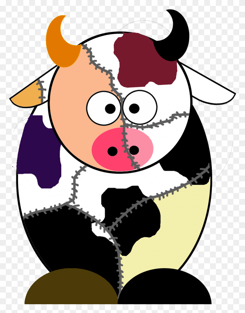949x1230 Cattle Dead Cow Cartoon, Face, Graphics HD PNG Download