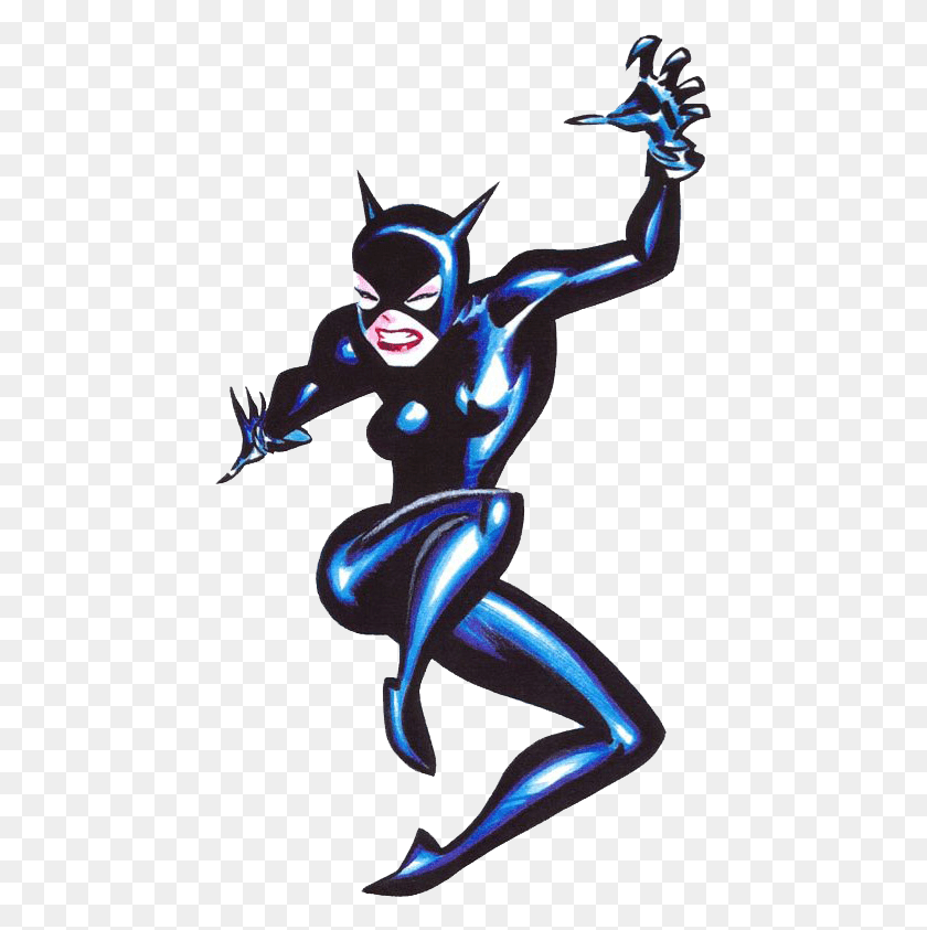 451x783 Catwoman Bruce Timm Art, Light, Symbol, Leisure Activities HD PNG Download